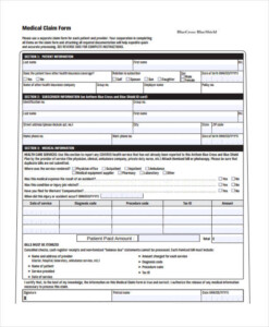 Free Claim Form Examples In Pdf Excel Ms Word Claimforms Net