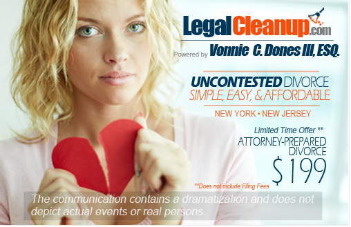  199 New York New Jersey Uncontested Divorce Legal Cleanup