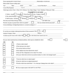 20 Printable Theft Affidavit For Vehicle Forms And Templates Fillable