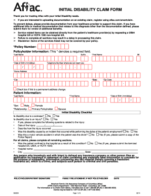 2014 2018 Form Aflac S00224 Fill Online Printable Fillable Blank 