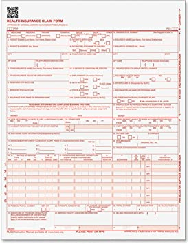 Amazon Com Adams 1 Part Health Insurance Claim Form