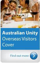 Australian Unity Overseas Visitors Cover