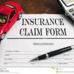 Car Insurance Claim Form On Desk Stock Photos Image 13783213