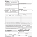 Dental Claim Form Downloadable PDF ADA J430D