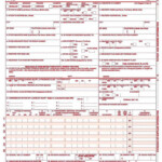 Example Of Cms 1500 Form Completed With Cms 1500 Form Free Medical