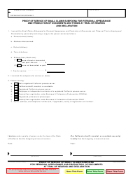 Form SC 107 Download Fillable PDF Or Fill Online Small Claims Subpoena