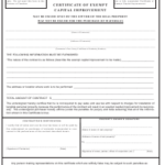 Form ST 8 Download Printable PDF Or Fill Online Certificate Of Exempt