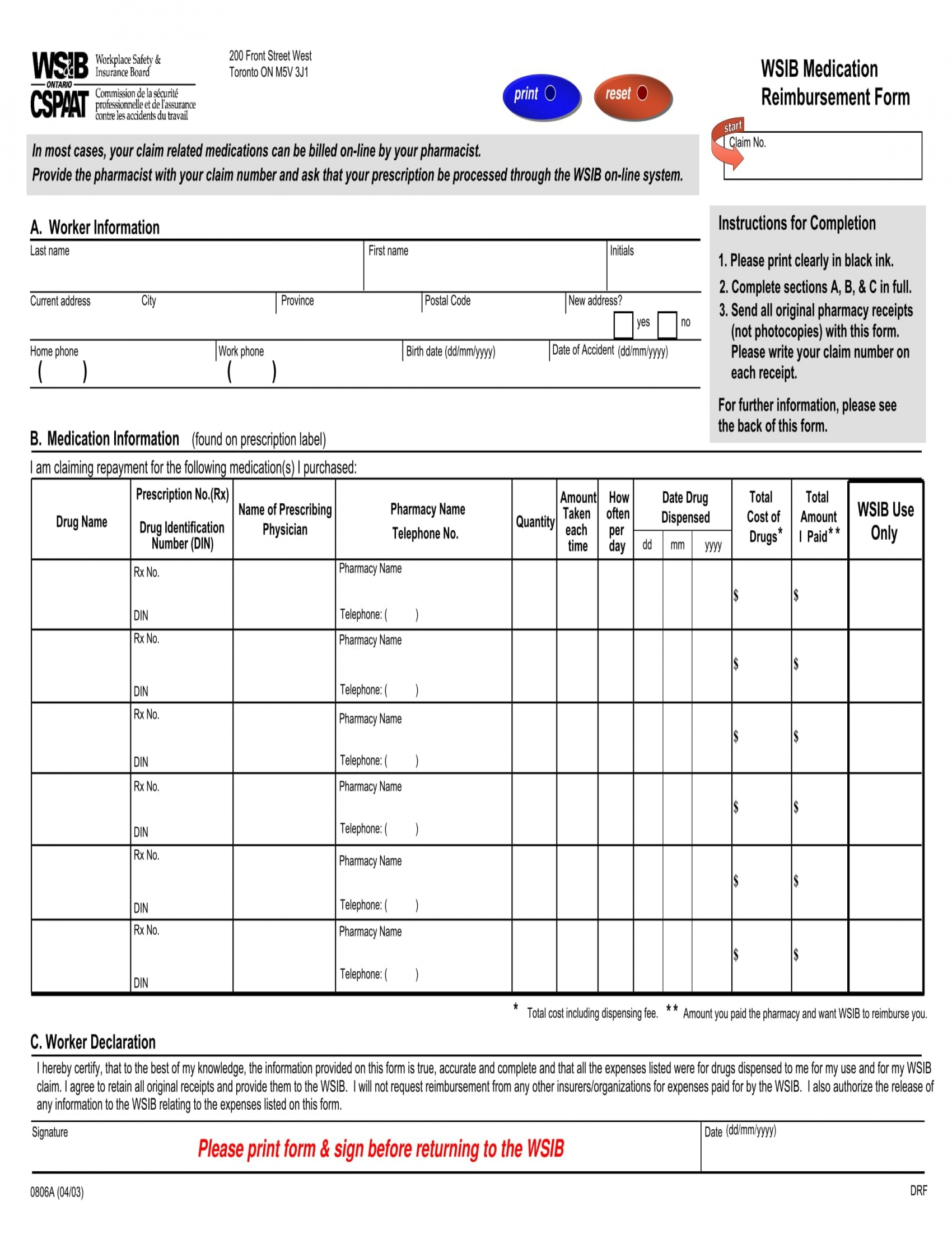 FREE 14 Employee Medical Reimbursement Forms In PDF