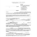 FREE 16 Sample Certificate Of Service Forms In PDF Word