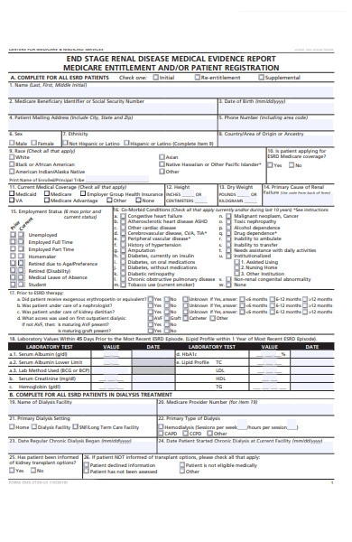 FREE 30 Medical Report Forms In PDF MS Word