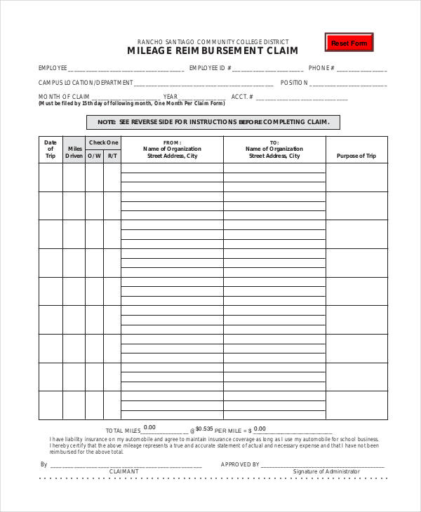 FREE 32 Claim Form Templates In PDF Excel MS Word - ClaimForms.net