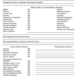 FREE 6 Medical History Forms In PDF MS Word Excel