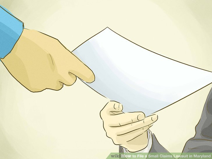 How To File A Small Claims Lawsuit In Maryland with Pictures
