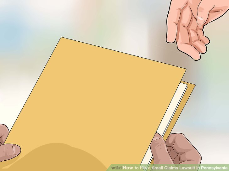 How To File A Small Claims Lawsuit In Pennsylvania with Pictures 