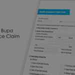 Max Bupa Health Insurance Claim Form PartA And Part B