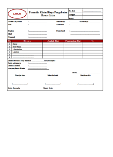 Medical Reimbursement Formulir Hasil Pencarian