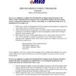 Mva Driving Test Insurance Form Insurance Forms