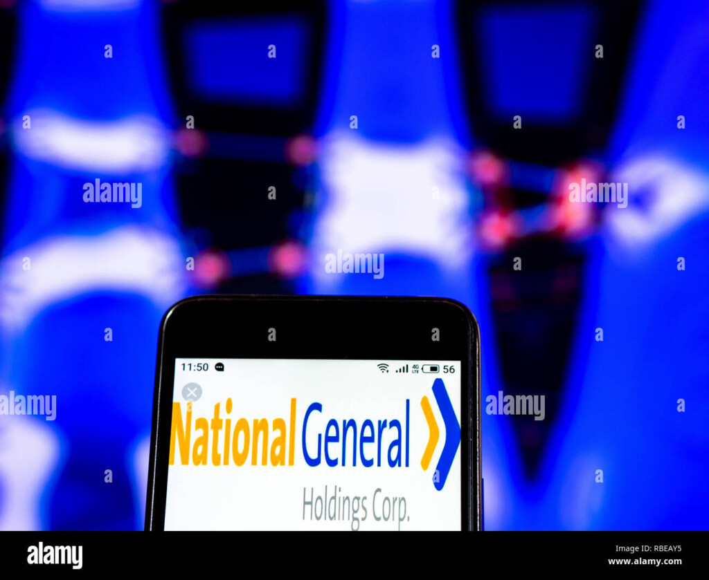 National General Holdings Insurance Company Logo Seen Displayed On