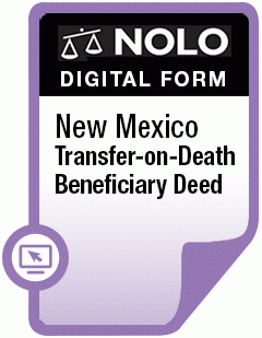 New Mexico Transfer on Death Beneficiary Deed Online Legal Form Nolo