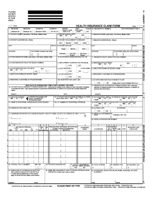 Owcp 1500 Edit Fill Out Download Printable Online Forms In Word 