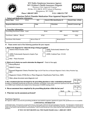 Peia Prior Authorization Form Fill Online Printable Fillable Blank