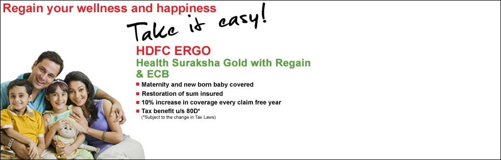 Pregnancy Insurance Plans Health Suraksha Regain Gold Policy HDFC ERGO
