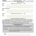 Printable Small Claims Forms Fill Online Printable Fillable Blank