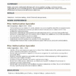 Prior Authorization Specialist Resume Samples QwikResume