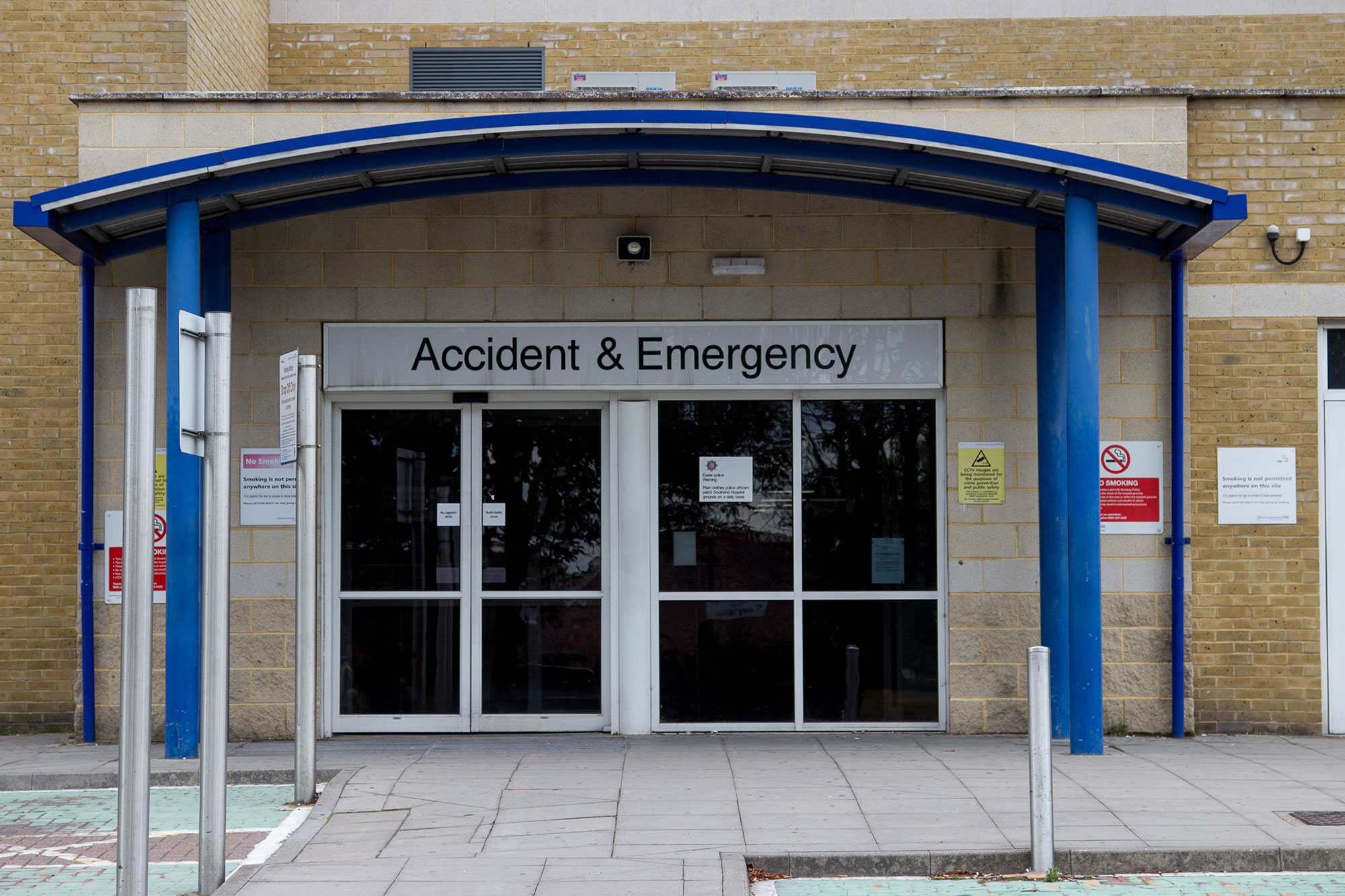 Security Staff At Southampton General Hospital Lack Correct Protective 