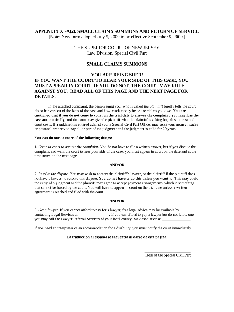 Small Claims Court Doc Template PdfFiller