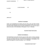 Small Claims Court Motion To Dismiss Edit Online Fill Print