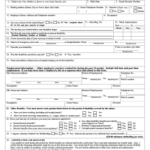 State Of New Jersey Temporary Disability Fill Online Printable