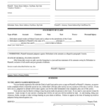 Statement Claim Fulton Fill Online Printable Fillable Blank