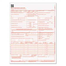 TOPS Centers For Medicare And Medicaid Services Claim Forms CMS1500 