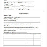 Travel Insurance Form Pdf Insurance