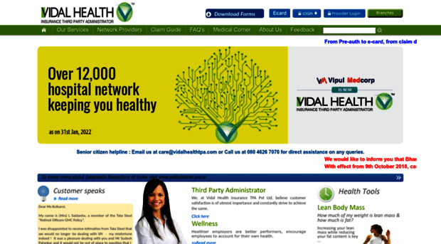 Vidal Health Insurance Insurance