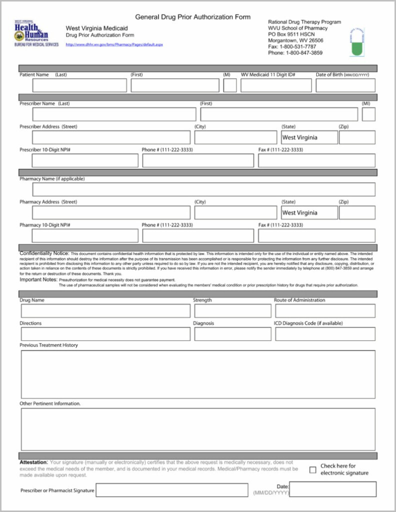 West Virginia Medicaid Application Form Form Resume Examples 