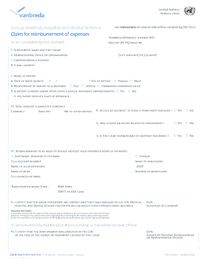 12 Printable Medical Claim Form Template Fillable Samples In PDF 