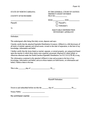 131 Printable Affidavit Form Templates Fillable Samples In PDF Word 