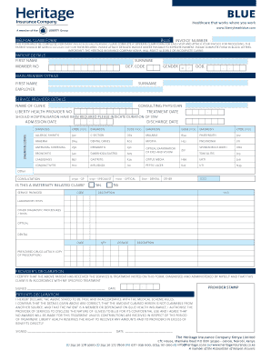 19 Printable Medical Claim Form 2016 Templates Fillable Samples In 