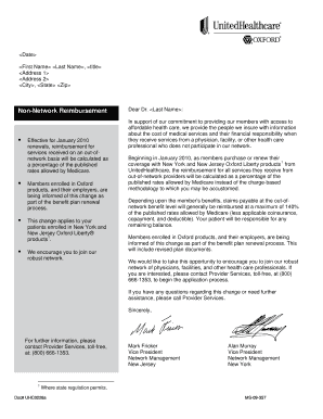 21 Printable United Healthcare Out Of Network Reimbursement Form