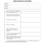 9 FIRE INSURANCE FORM PDF Insurance