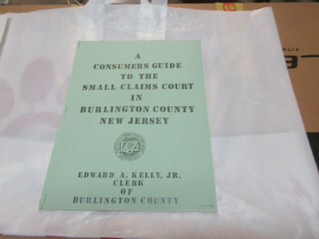 A Consumers Guide To Small Claims Court In Burlington County New Jersey