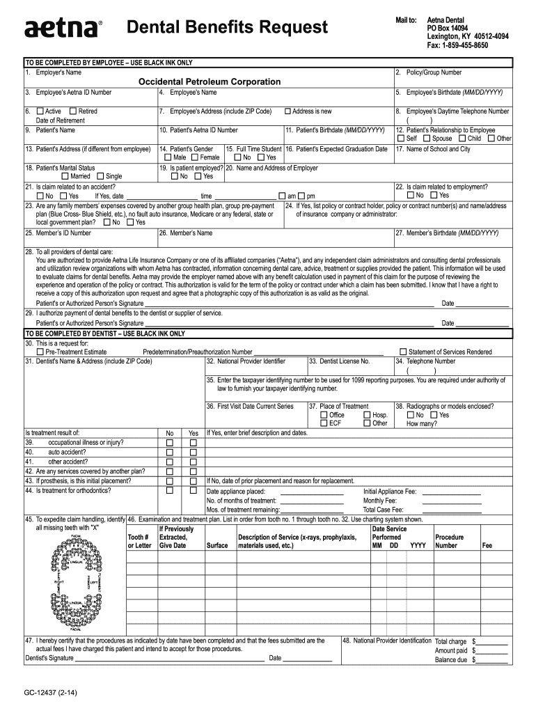 Aetna Reimbursement Form Fill Out And Sign Printable Pdf Template 1362