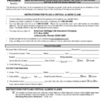 Allstate Cancer Claim Form And Instructions CancerWalls