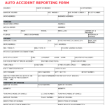 Auto Accident Reporting Form Mclean Hallmark Insurance Group Ltd