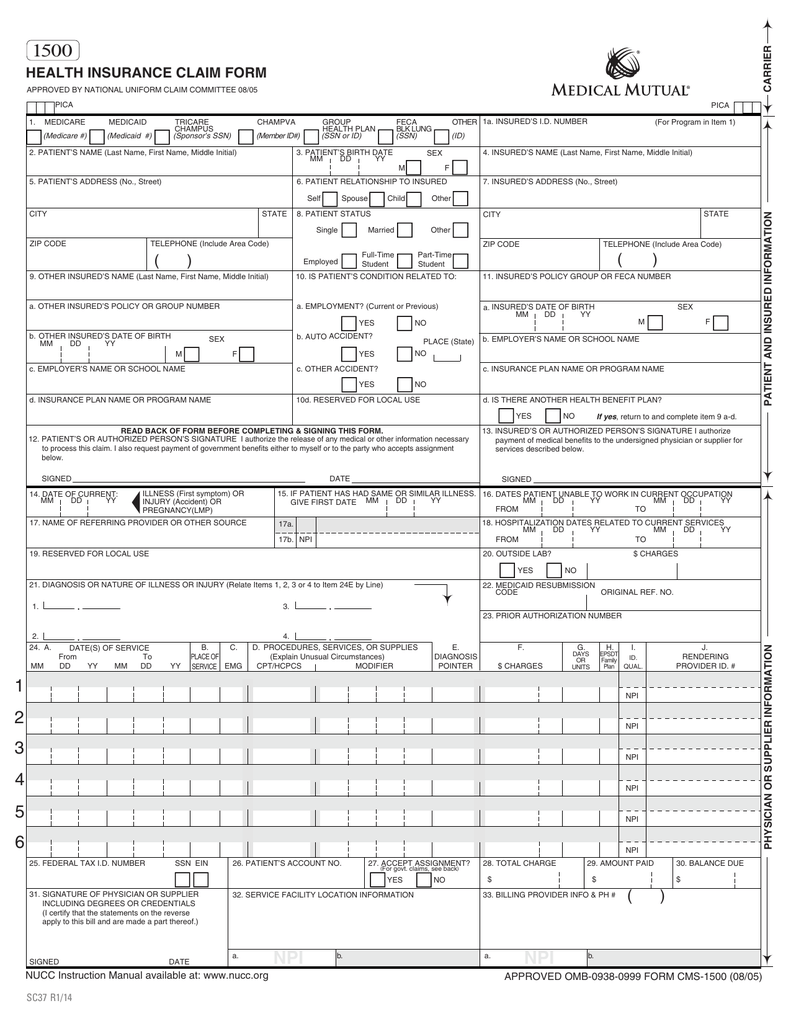 Automate Health Insurance Claim Form And Striven With AI