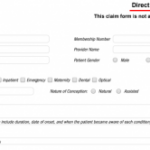 Axa Insurance UAE Direct Billing Claim Form UAE INSURE