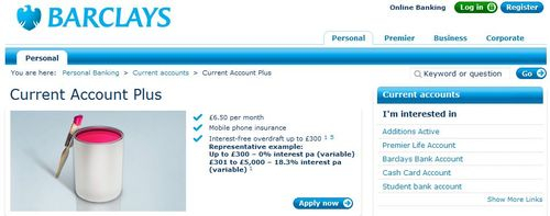 Barclays Additions Plus Mobile Phone Insurance 