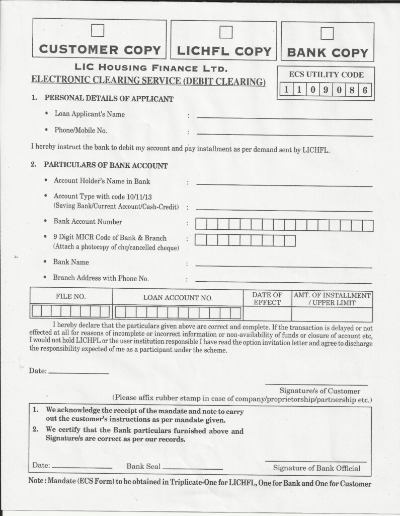 Claim Form Claim Form Lic